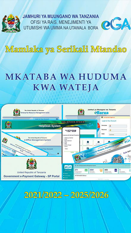 Mkataba wa Huduma kwa wateja 2021/2022 – 2025/2026