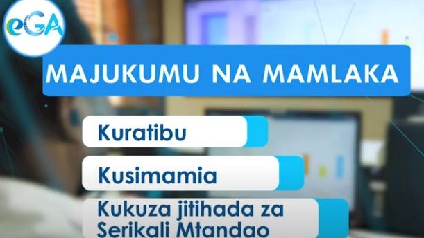 Majukumu ya Mamlaka ya Serikali Mtandao katika utekelezaji wa Sheria ya Serikali Mtandao 2019