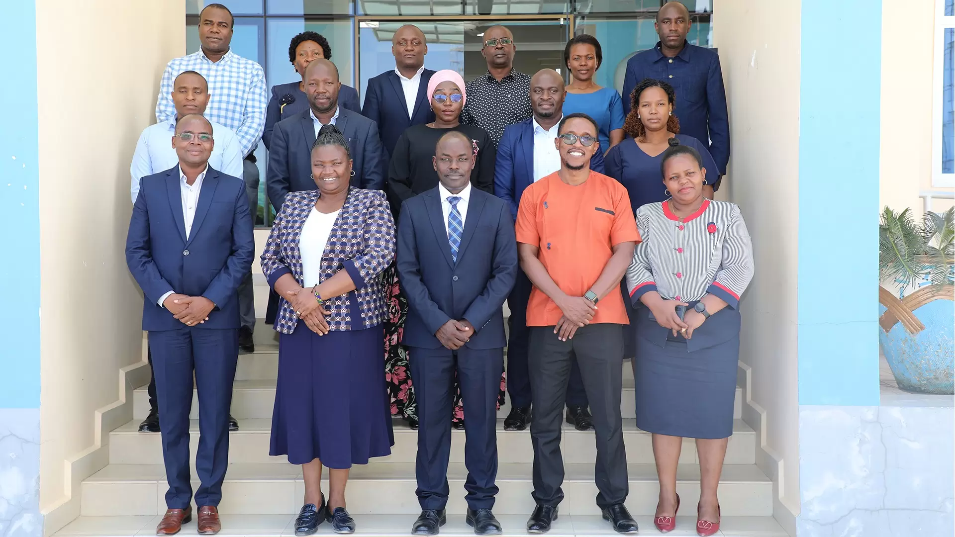 kikao cha Pamoja kati ya e-GA na Chuo Kikuu cha Mzumbe kilichofanyika leo katika ofisi za e-GA jijini Dodoma