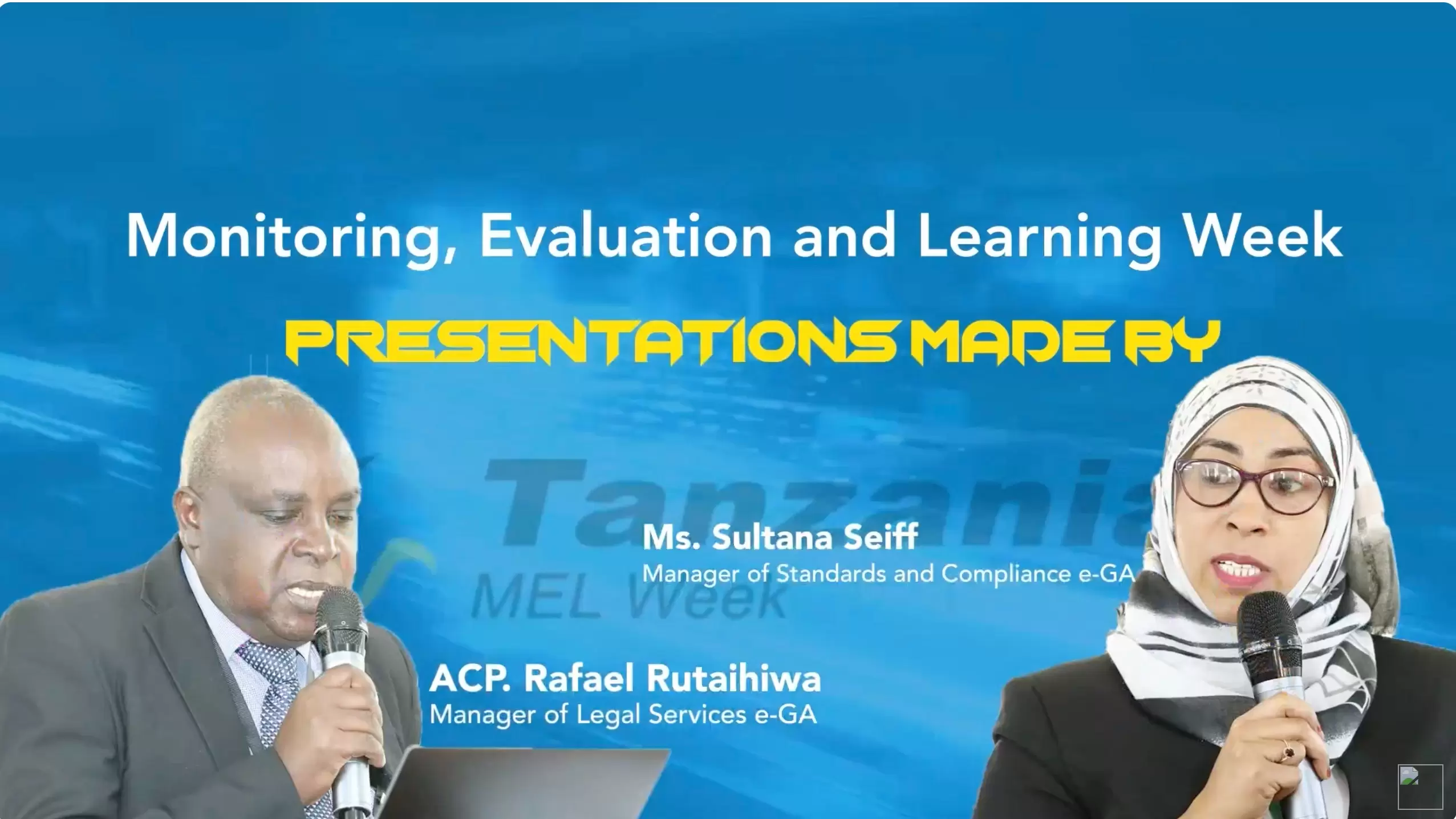The role of e-Government in monitoring and evaluating Government Performance