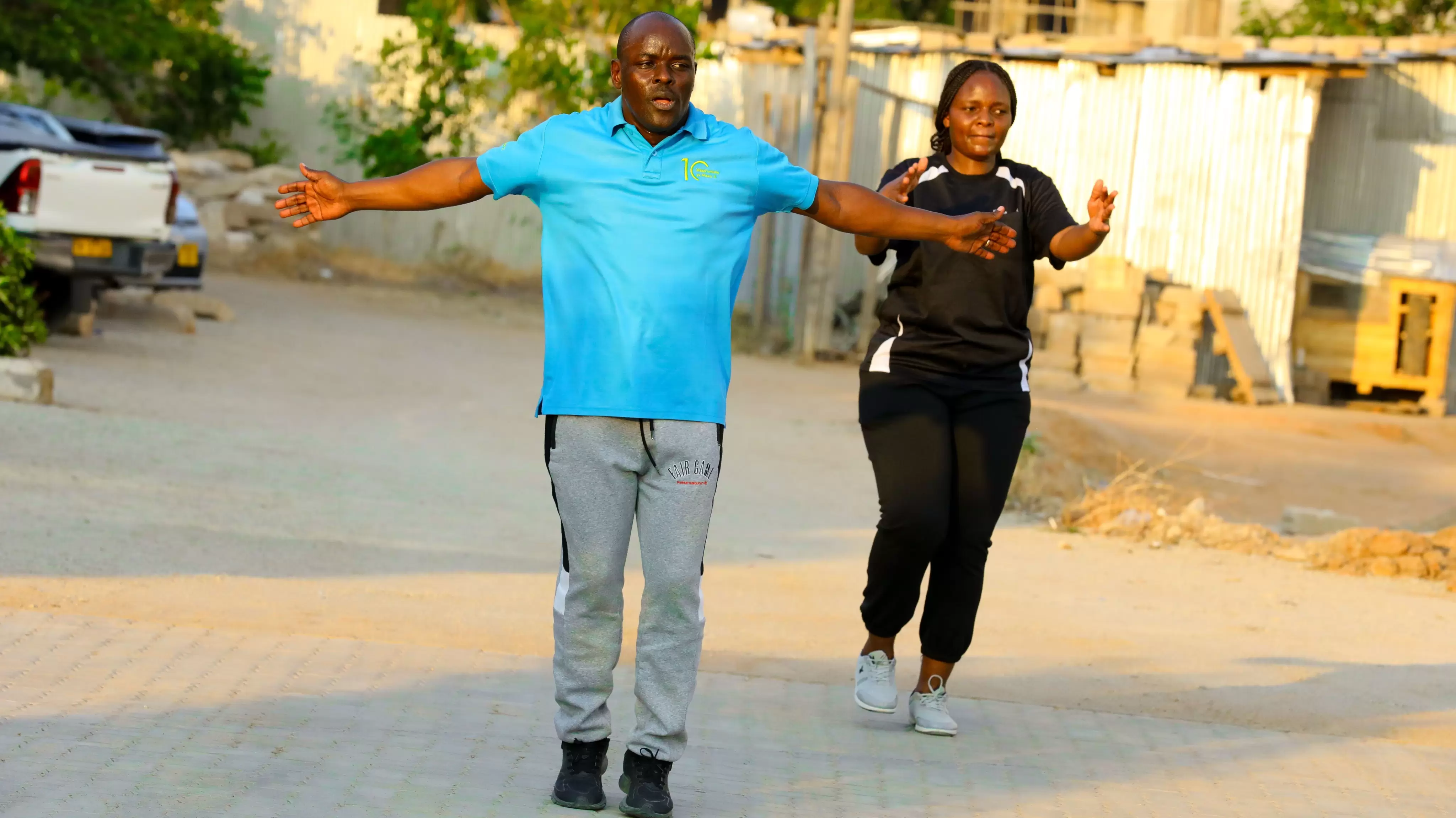Mazoezi kwa afya bora: Mkurugenzi Mkuu aongoza mazoezi ya e-GA Jogging Club