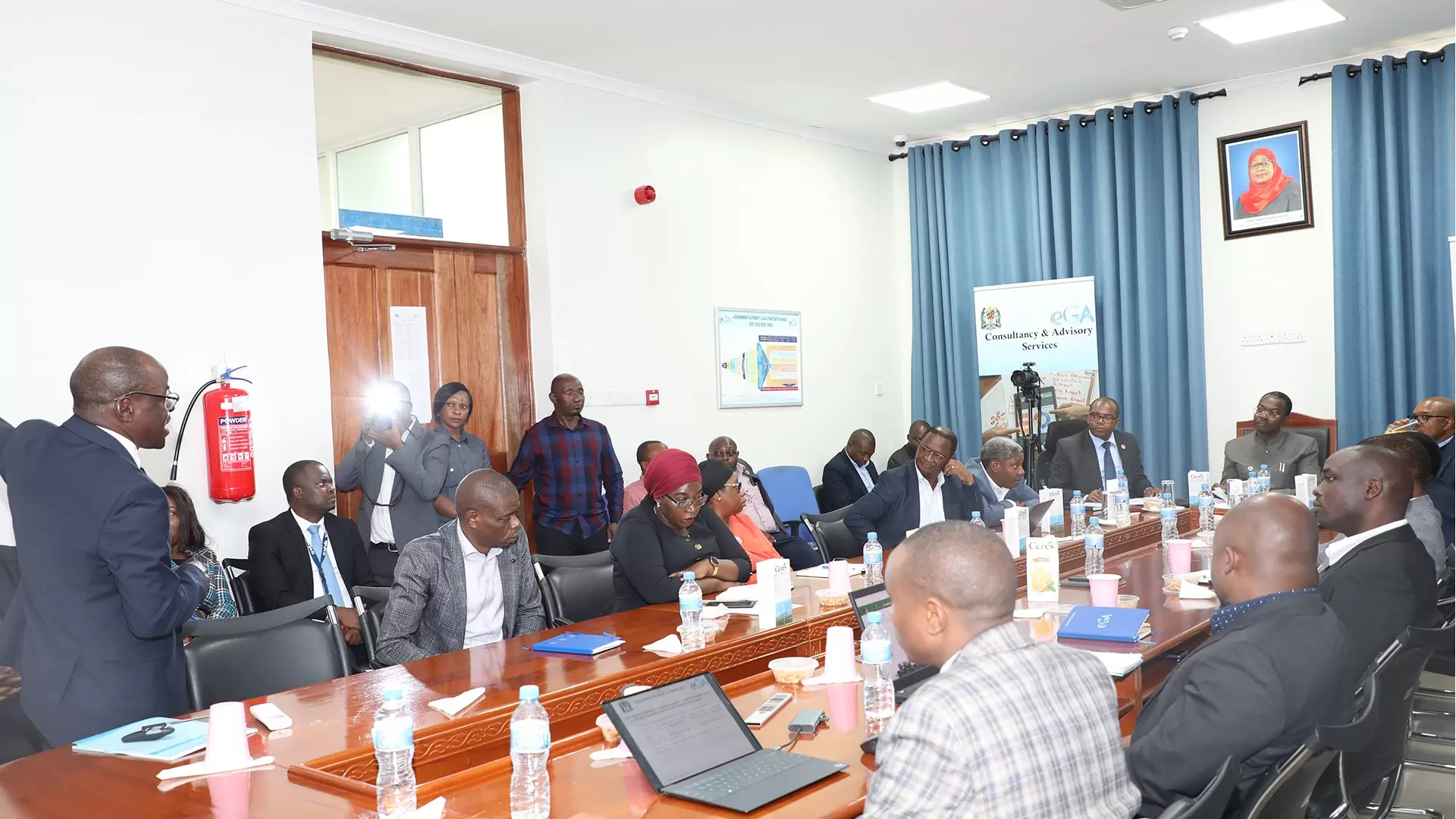 Ziara Ya Waziri, Naibu Waziri Na Katibu Mkuu - Ofisi Ya Rais Menejimenti Ya Utumishi Wa Umma Na Utawala Bora