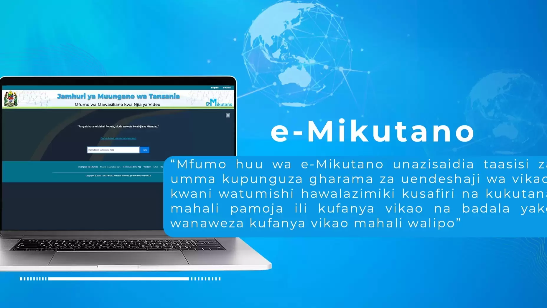 TAASISI ZA UMMA ZAHIMIZWA KUENDESHA VIKAO KWA NJIA YA MTANDAO KUPUNGUZA GHARAMA