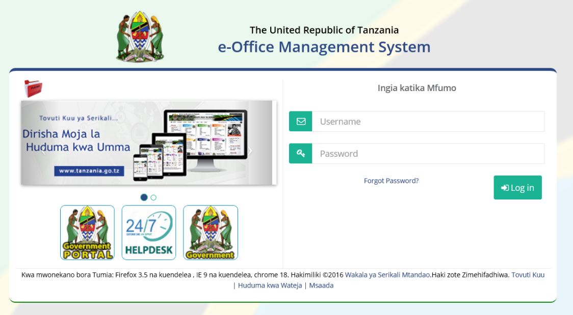 eoffice.gov.go.tz