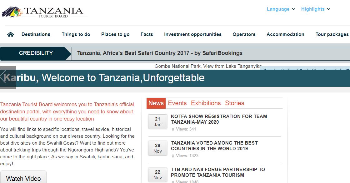 https://www.tanzaniatourism.go.tz